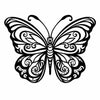 Elegant Butterfly SVG File