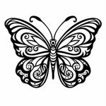 Elegant Butterfly SVG File