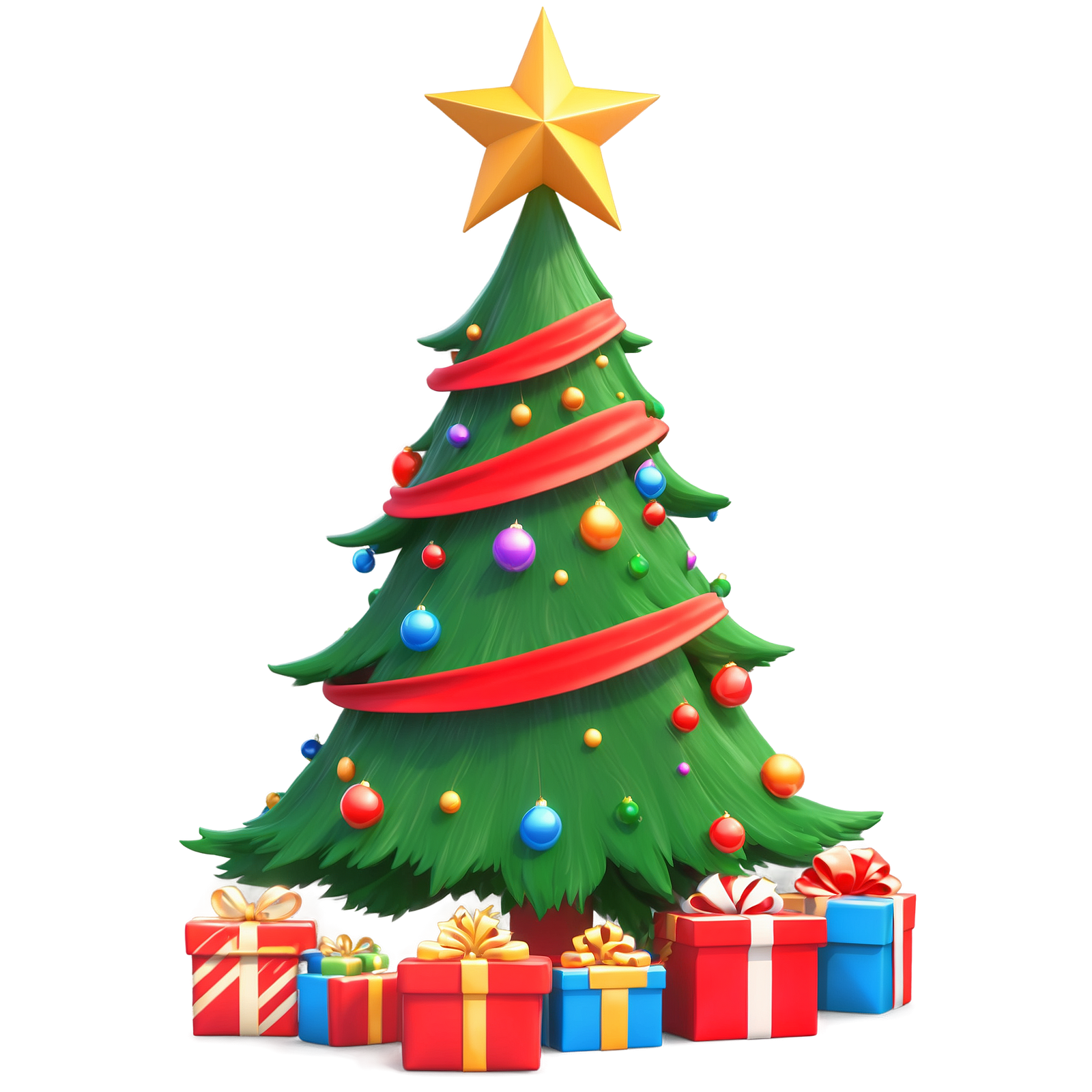 Beautiful Christmas Tree Clipart