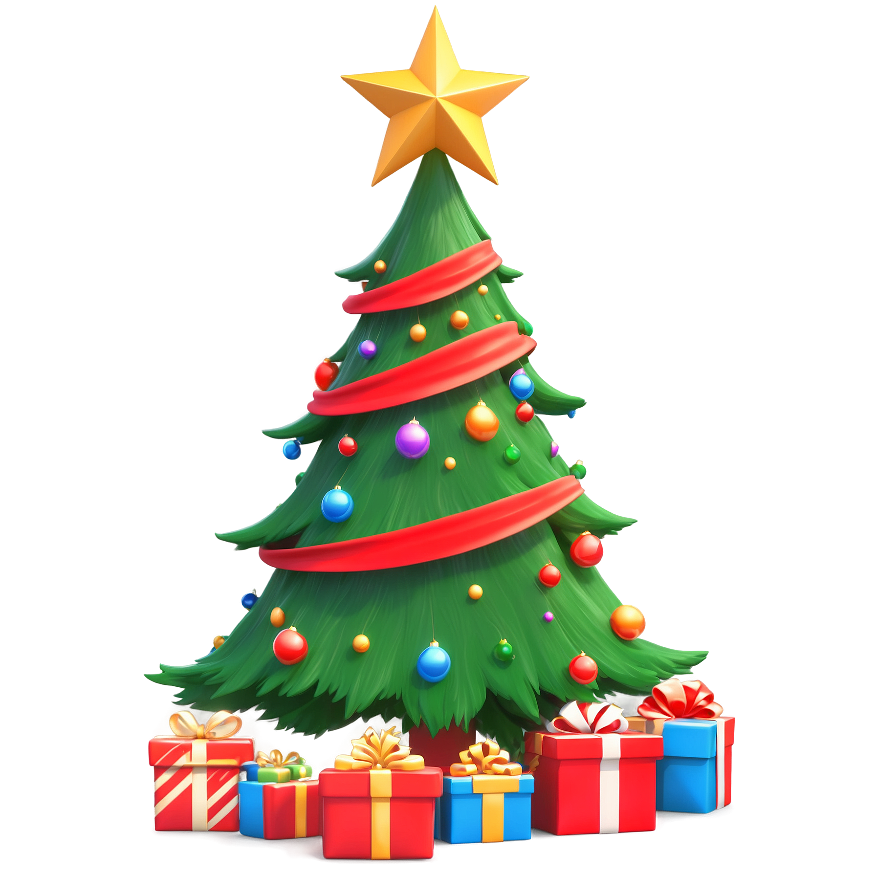 Beautiful Christmas Tree Clipart