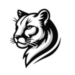 Majestic Cougar Head Logo Design