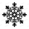 Free Snowflake Vector Art for Winter Decor & Crafting