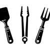 BBQ Set Free SVG Downloadable File