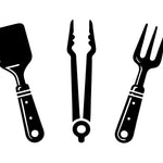 BBQ Set Free SVG Downloadable File